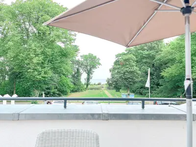 Balkon mit Meerblick