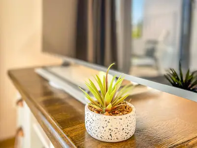 Wohnzimmer mit Dekoratives Detail