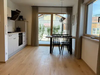 Essbereich in Ferienwohnung Rosmarin