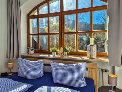 Schlafzimmer mit Doppelbett Fewo Schwaiger