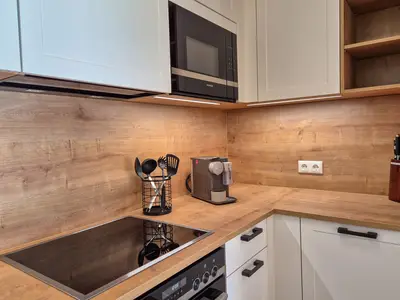 Voll ausgestattete Küchenzeile Fewo Schwaiger