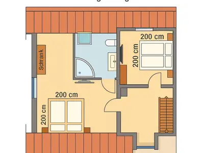 Beim Schorsch-Grundriss OG