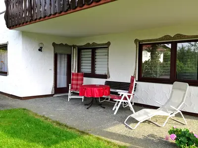 Gästehaus Braun, Terrasse