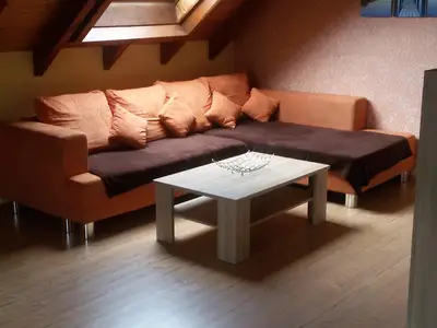 Ferienwohnung Kuhn-Wohnzimmer