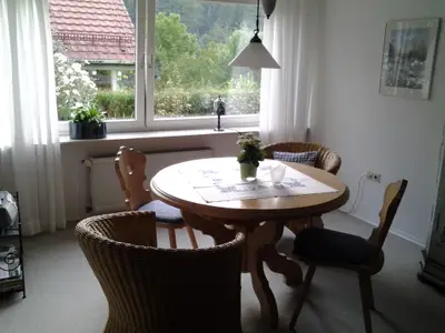 Ferienwohnung Christa Hahn, Essplatz