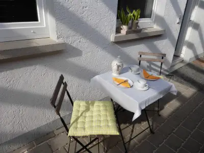 Fewo an der Kimbach-Kleine Terrasse