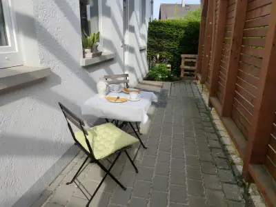 Fewo an der Kimbach- Kleine Terrasse
