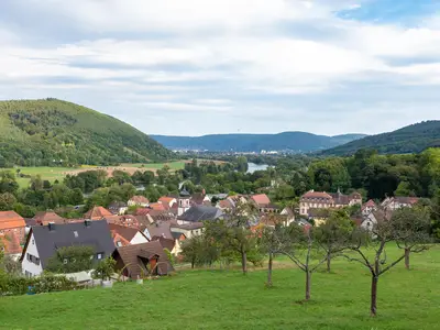 Fewo Hauk-Blick auf Laudenbach