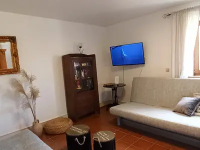 Ferienwohnung Brombachtal, Wohnzimmer