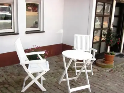 Bauernhof Heist, Terrasse