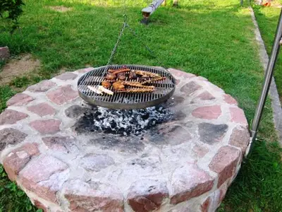 Bauernhof Heist, Grillplatz