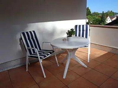 Fewo Trautes Heim-Balkon