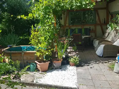 Ferienwohnung Wendel, Terrasse