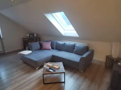 Fewo Fleckenstein-Wohnbereich Sofa