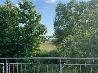 Ferienwohnung Blick ins Grüne, Garten