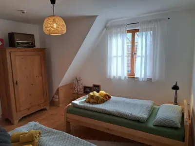 Heimschneiderei-Schlafzimmer Fewo Faden