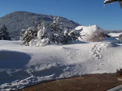Landhaus Ines Seefeld Terrasse Winter