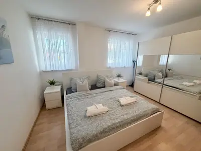 Ferienwohnung Deichblick Zingst Schlafzimmer