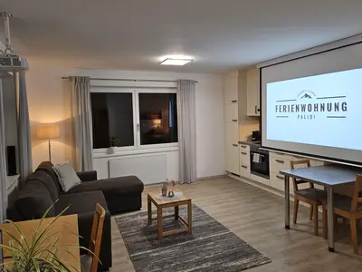 Wohnzimmer mit Heimkino