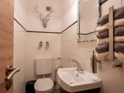 Separates WC in der Ferienwohnung