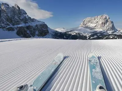 Gröden ist auch für das Weltcuprennen auf der Sasslong bekannt