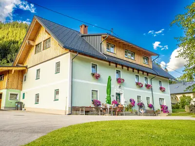 Bauernhaus im Sommer
