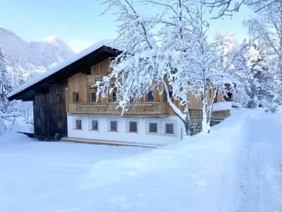 Das Bauernhaus Reitl im Winter