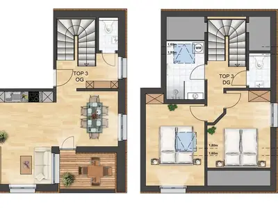 Ferienwohnung für 4 Personen (67 m²) 4/10