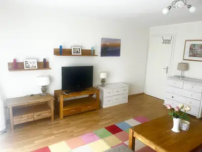 Wohnzimmer im Haus Gartenblick in Rheine