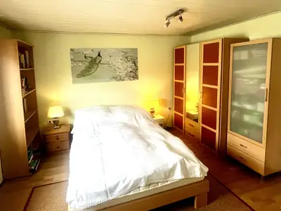 Schlafzimmer im Haus Gartenblick in Rheine