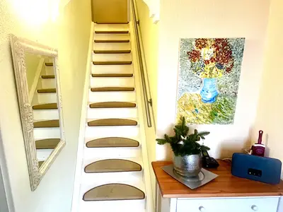 Treppe im Haus Gartenblick in Rheine