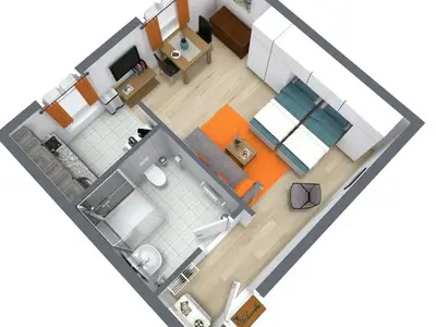 Ferienwohnung für 2 Personen (25 m²) 9/9