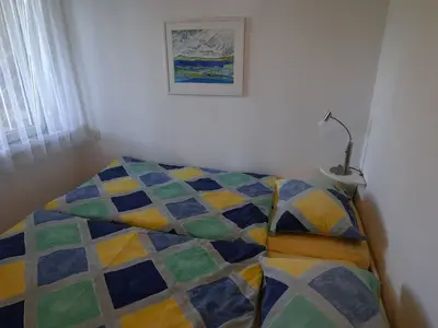 Einzelbetten als Doppelbett konfigurierbar