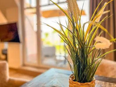 Dekoartives Detail im Essbereich