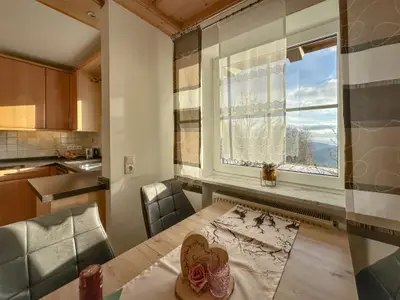 Aussicht vom Ferienhaus [Winter]