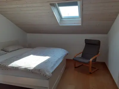 Schlafzimmer 1 mit Doppelbett