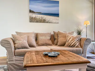 Wohnbereich mit Sofa