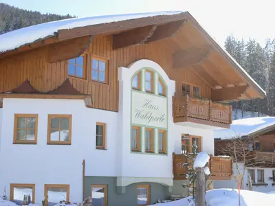 Winteransicht Haus Waldperle