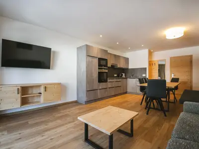 Wohn- und Essbereich mit Küche