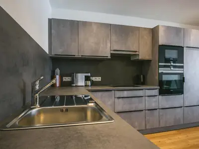 voll ausgestattete Küche