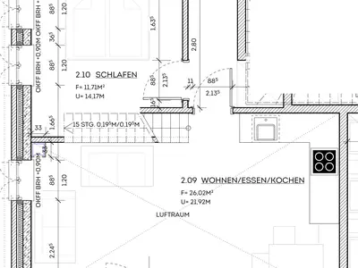 Grundriss  Schäfer´s Loge