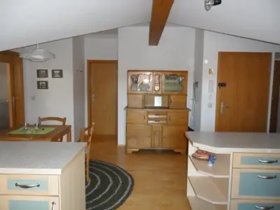 Essbereich mit Küche