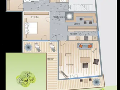 Ferienwohnung für 6 Personen (80 m²) 3/10