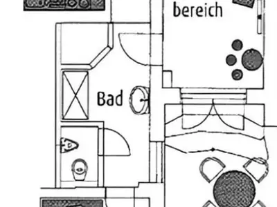 Ferienwohnung für 3 Personen (45 m²) in Middelhagen 9/10