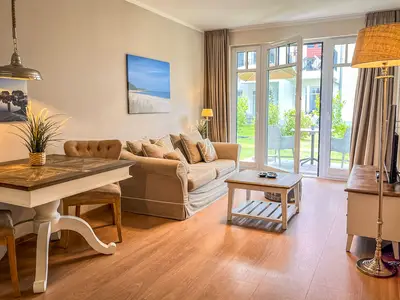 Blick in den Wohnbereich