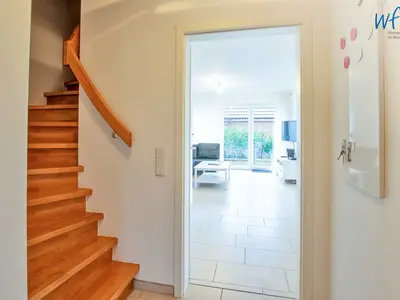 Treppe zur oberen Etage