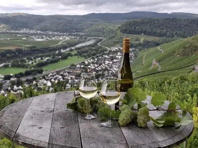 Blick auf Klüsserath