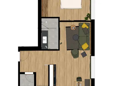 Ferienwohnung mit Balkon im 2. Stock / 7