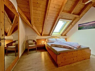 Ferienwohnung Lavendel Schlafzimmer