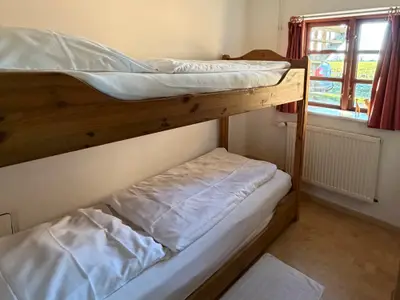 Schlafraum mit Etagenbett